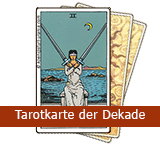 Tarotkarte der Dekade