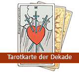 Tarotkarte der Dekade