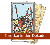 Tarotkarte der Dekade